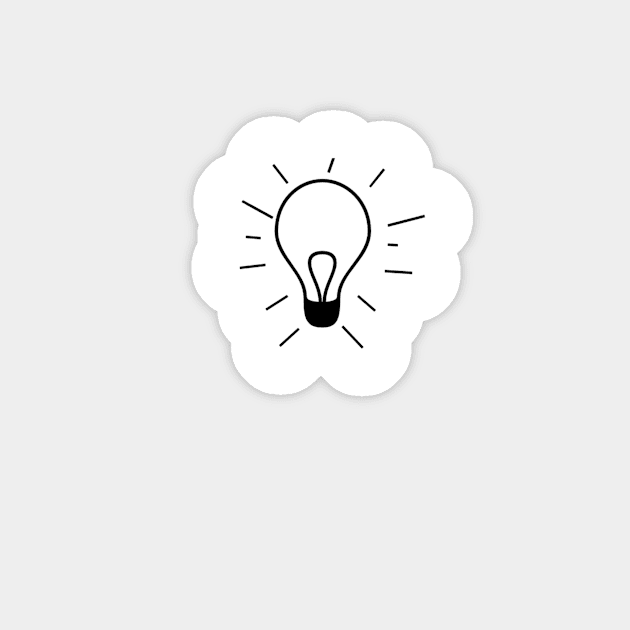 Bulb Sticker by FolkBloke